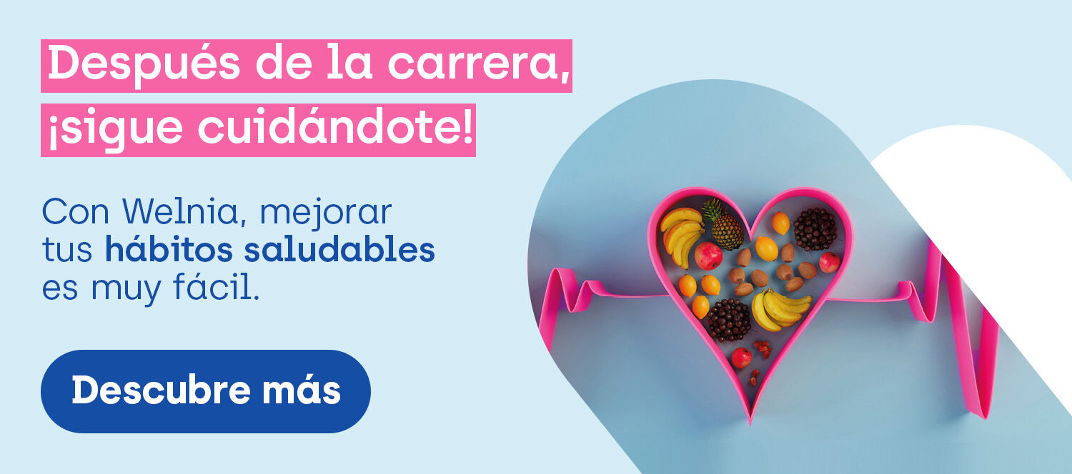 Cuídate con Welnia nutrición después de la carrera 